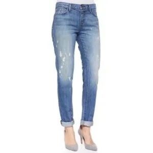 Jbrand Boyfriend "Jake" Broken (Distressed) Jeans Size 26
